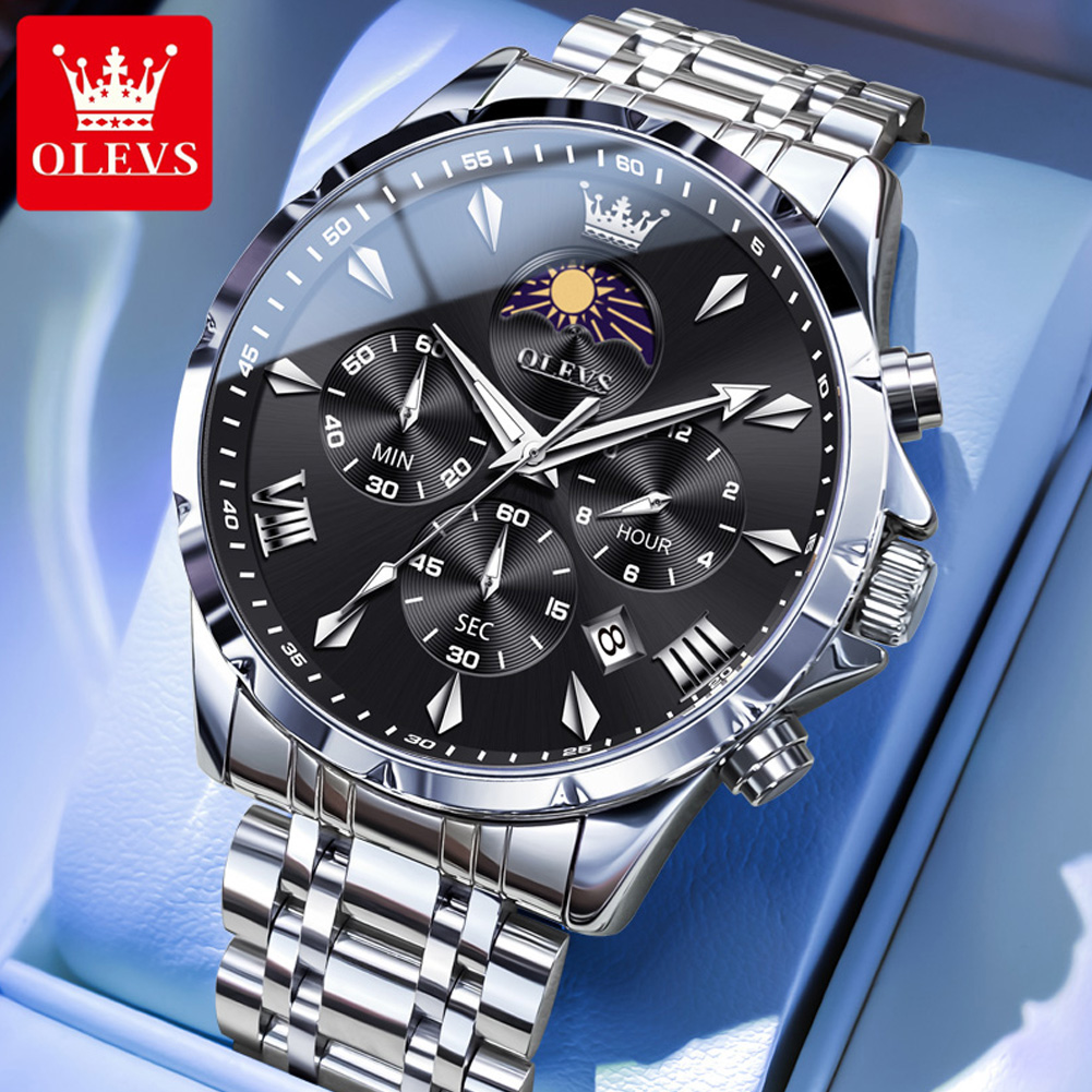 Luxury Watch Maker - Jam Tangan Pria OLEVS 3653 dengan