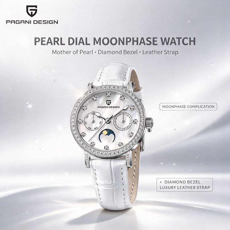 Luxury Watch Top 10 - PAGANI DESIGN PD1789 Jam Tangan Wanita