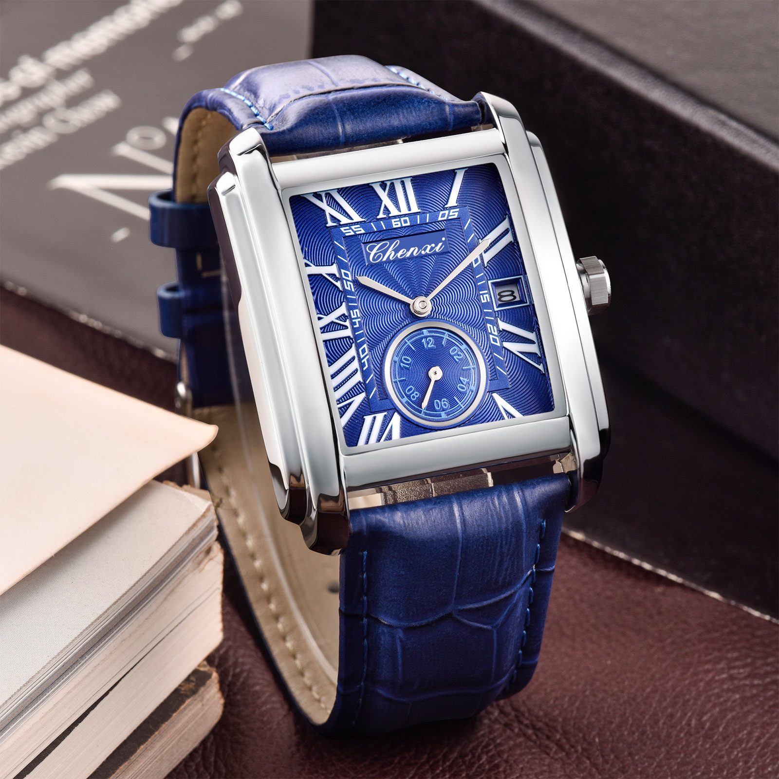 Chenxi 8216 Jam Tangan Tali Ku - Luxury Watch Magazine ulasan dan harga