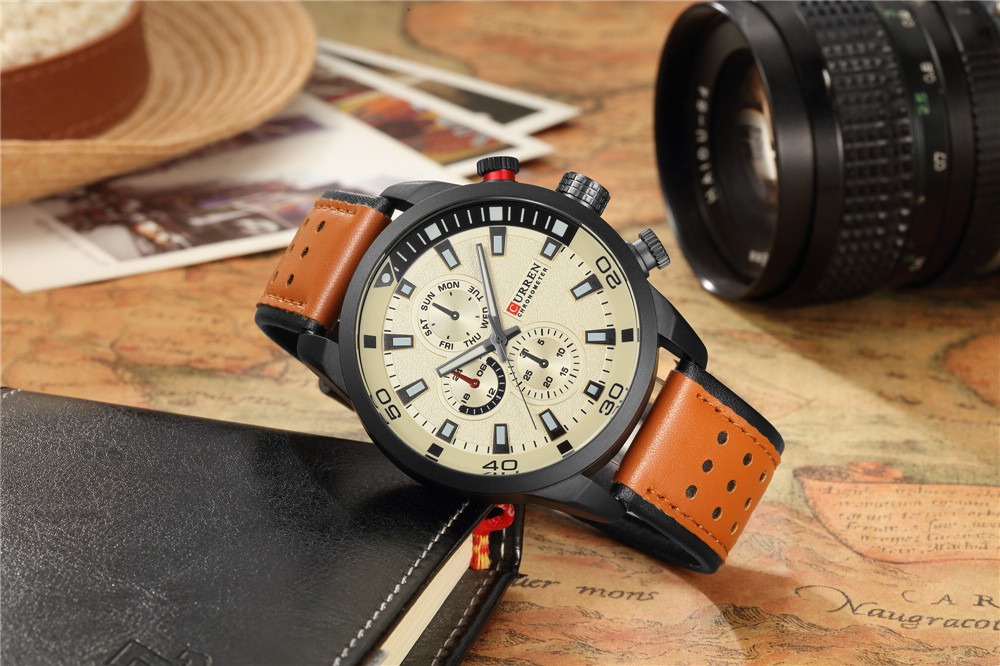 2017 CURREN Gaya Watch Pria Me - Luxury Watch Investment ulasan dan harga
