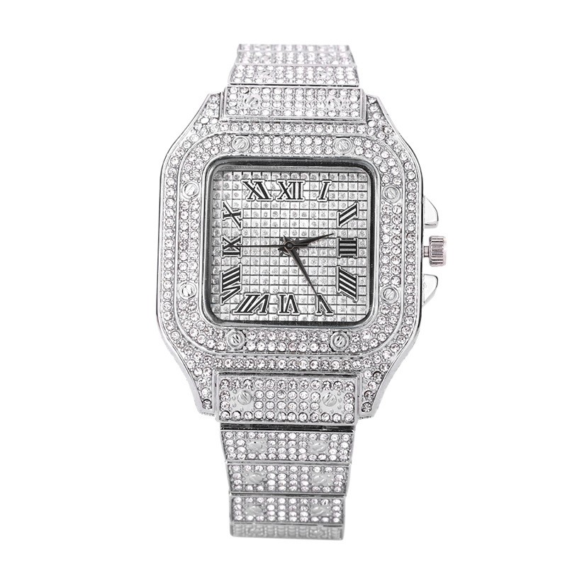 Baru Iced Out jam tangan pria  - Luxury Watch Iceberg ulasan dan harga