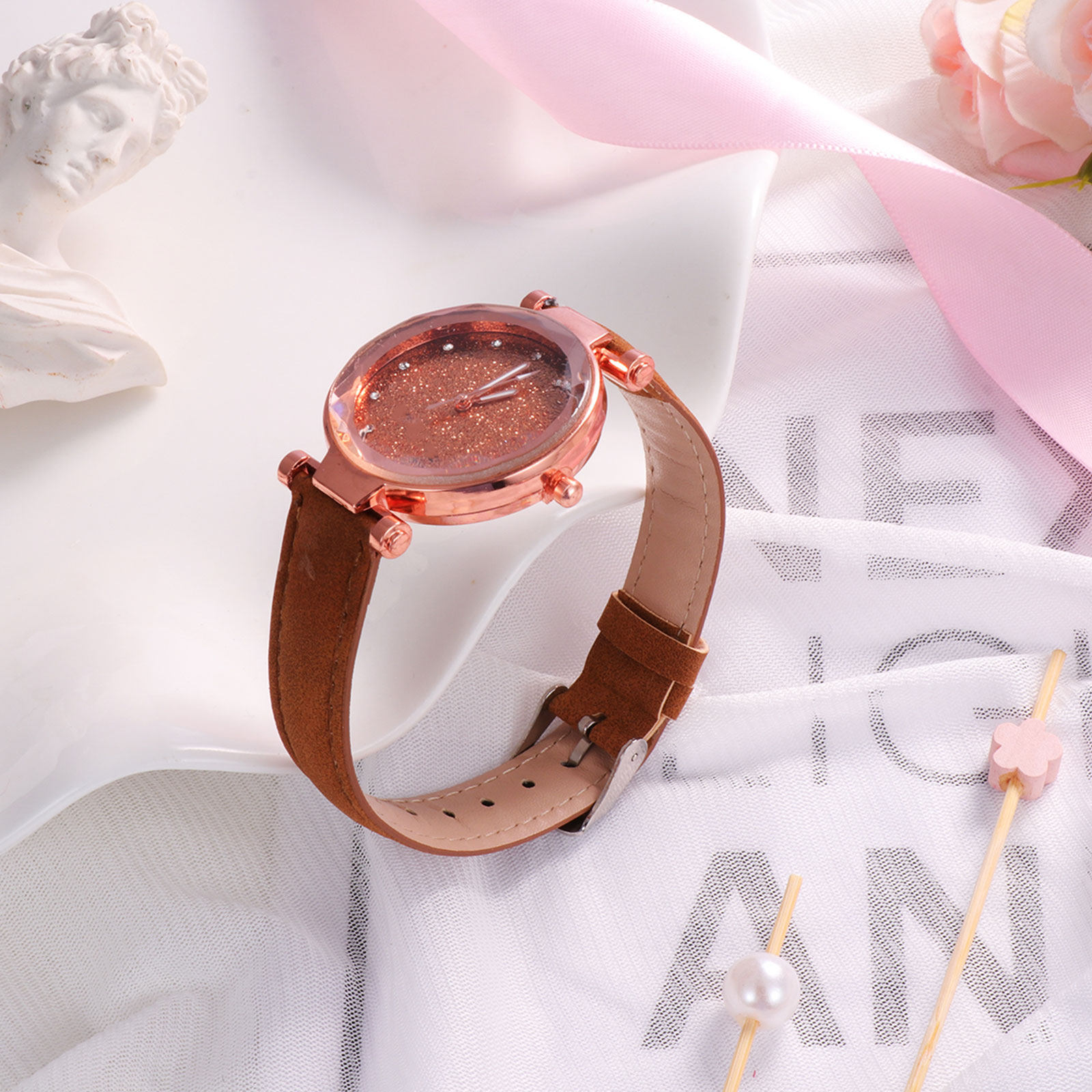 2 Buah Jam Tangan Wanita Desai - Luxury Watch Gift For Her ulasan dan harga