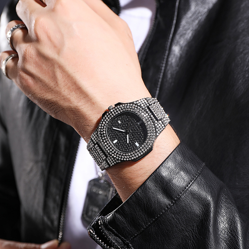 Jam Tangan Iced Out Fashion Ba - Luxury Watch Iceberg ulasan dan harga