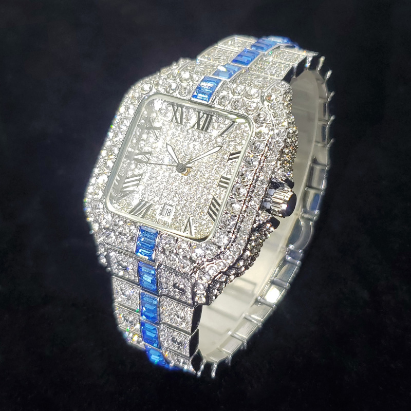 Jam Tangan Berlian Fashion Ter - Luxury Watch Iceberg ulasan dan harga