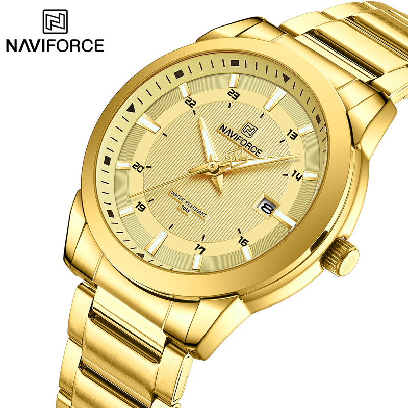 NAVIFORCE jam tangan kuarsa un - Luxury Watch Maker ulasan dan harga